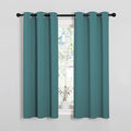 NICETOWN Window Curtain Panels, Thermal Insulated Solid Grommet Blackout by NICETOWN
