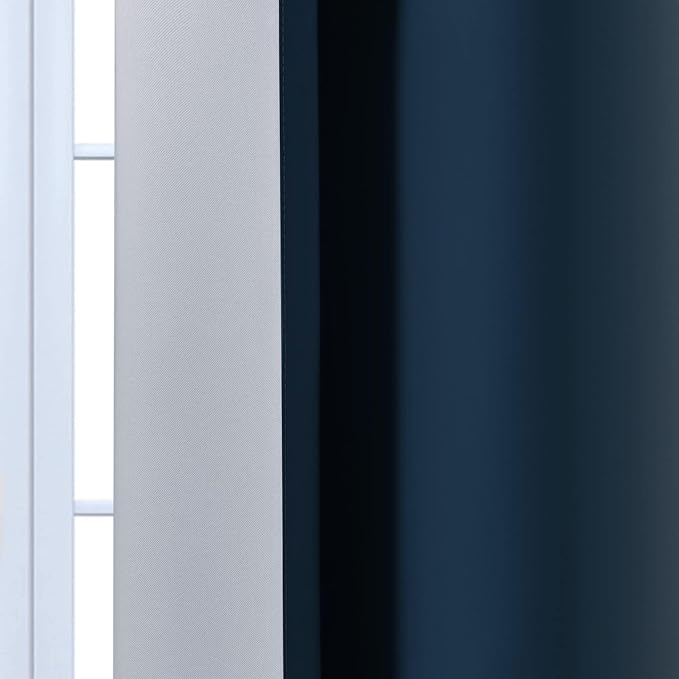 Yakamok Room Darkening Ombre Curtains 90 Inch Length, Light Blocking Grommet - Image 7
