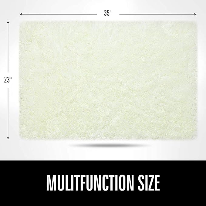 LOCHAS Ultra Soft Indoor Modern Area Rugs Fluffy Living Room Carpets - Image 2