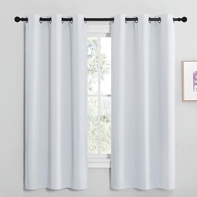 NICETOWN Room Darkening Draperies Curtains Panels, Window Treatment Thermal by NICETOWN