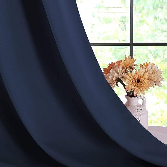 NICETOWN Blackout Draperies Curtains, All Season Thermal Insulated Solid - Image 6
