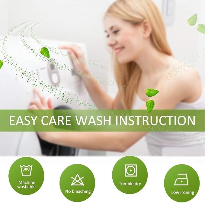 NICETOWN 100% Blackout Blinds, Laundry Room Decor Window Treatment Curtains - Image 9