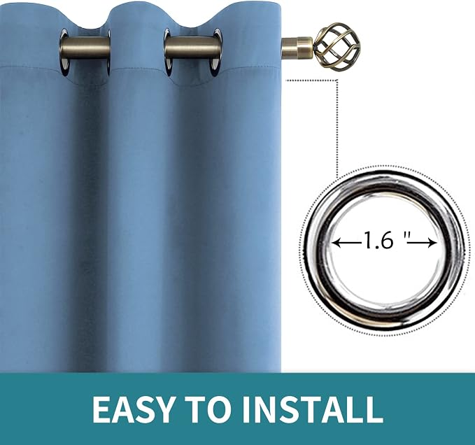 BGment Blackout Curtains for Bedroom - Image 5
