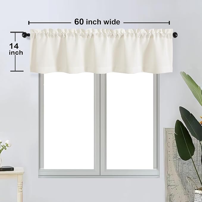 OWENIE Bob 1 PCS Ivory Valances - Image 5