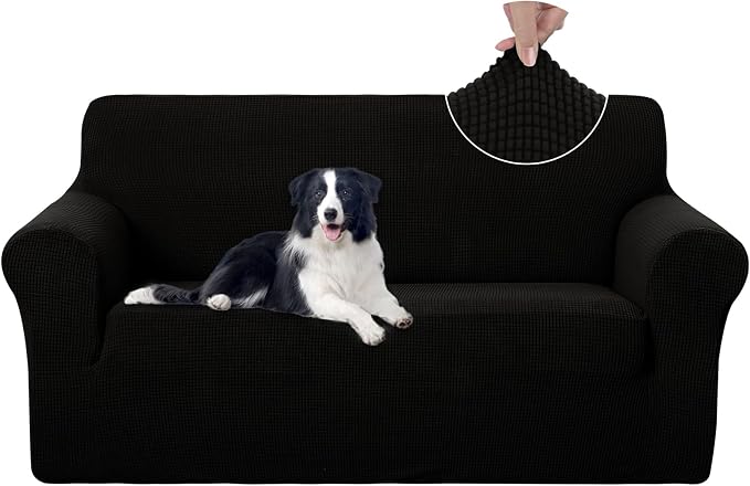 U-NICE HOME Oversized Stretch Loveseat Couch Cover Sofa Covers Washable Sofa by U-NICEHOME