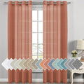 H.VERSAILTEX Linen Curtains Natural Linen Blended Curtain Panels by HVERSAILTEX