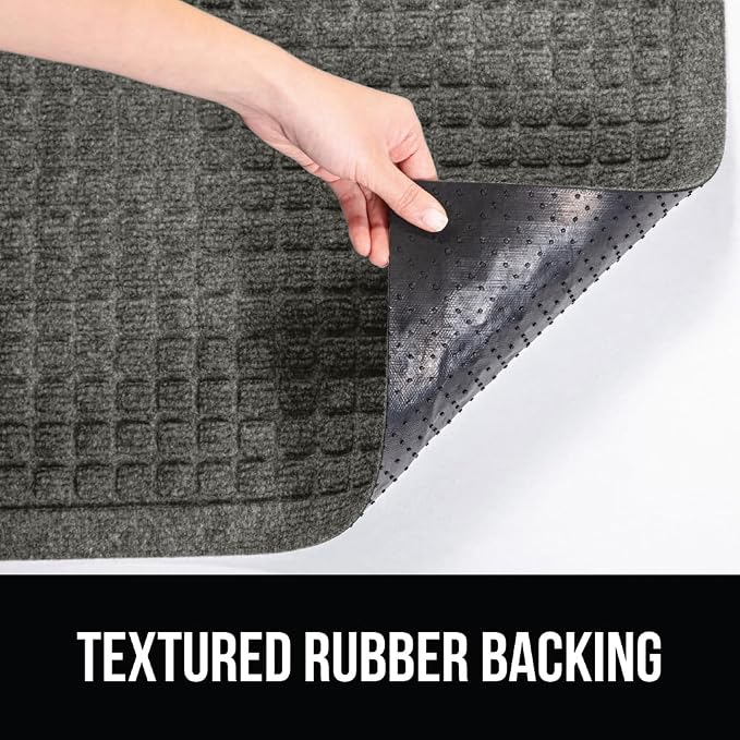 GORILLA GRIP® Ultra Absorbent Front Door Mat Outside Entrance, Traps Dirt and - Image 3