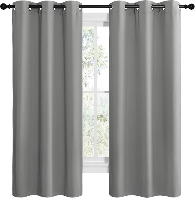 NICETOWN Thermal Insulated Grommet Blackout Curtains, Kids Window Drape Panel - Image 2