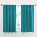 NICETOWN Peacock Blue Blackout Curtains Panels by NICETOWN