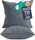 Utopia Bedding 22x22 Pillow Inserts, Sofa & Couch – Soft, Supportive & Fluffy by UTOPIABEDDING