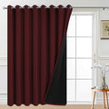 Yakamok 100% Blackout Extra Wide Thermal Insulated Curtains, Total Shade Patio by Yakamok