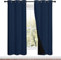 NICETOWN Full Shade Curtain Panels, Pair of Energy Smart & Noise Blocking Out by NICETOWN