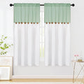 FRAMICS Farmhouse Cotton Linen Curtains by FRAMICS
