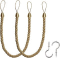 BEL AVENIR Curtain Ropes Tiebacks Tie-Backs, Curtain Handmade Holdbacks by BELAVENIR