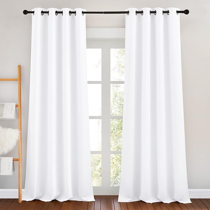 NICETOWN White Room Darkening Draperies and Curtains by NICETOWN