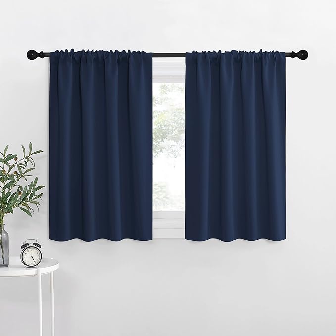 NICETOWN RV Blackout Curtains for Camper Windows, Kitchen Curtains, Short - Image 2