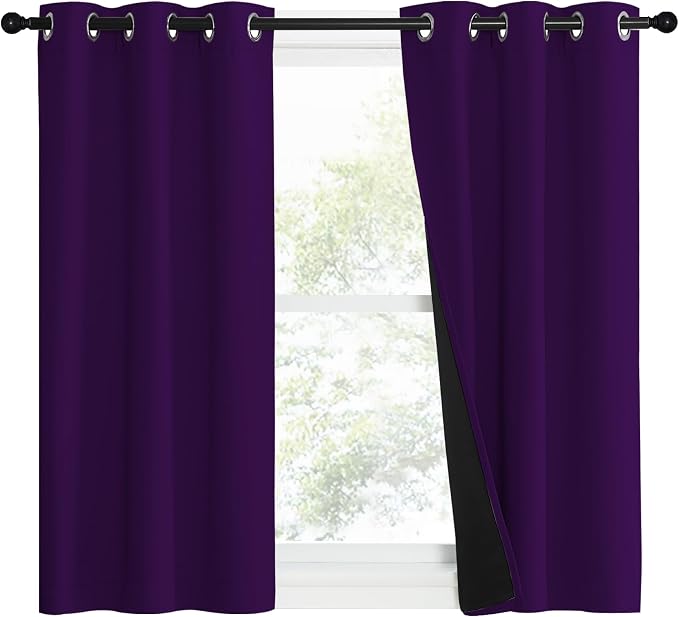 NICETOWN 100% Blackout Curtains - Image 2