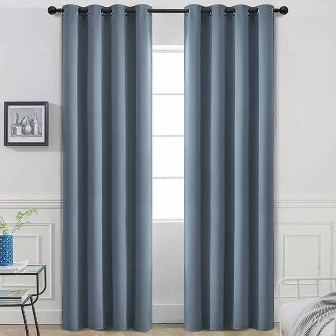Yakamok Blackout Curtains Room Darkening Thermal Insulated by Yakamok