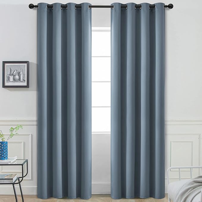 Yakamok 84 Inch Length Blackout Curtains by Yakamok