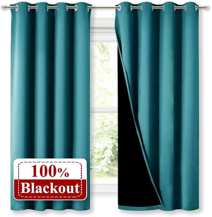 NICETOWN 100% Blackout Curtains by NICETOWN