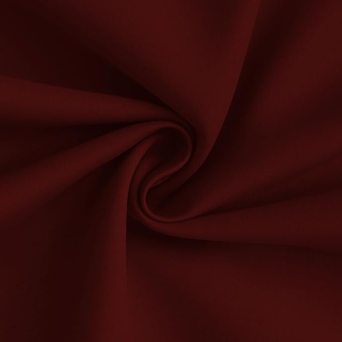 Yakamok 100% Blackout Curtain Panels 84 inches Cold and Light Blocking Drapes - Image 3