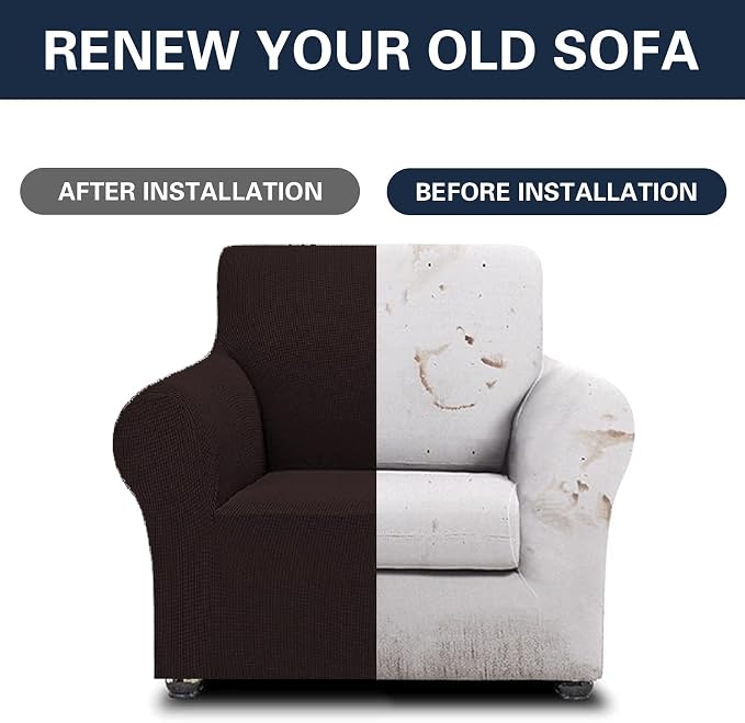 Cupuamon 2026 New Stretch Chair Sofa Slipcovers Couch Cover - Image 5