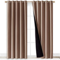 NICETOWN Warm Curtains for Winter, 100% Blackout Curtains Thermal, Noise by NICETOWN