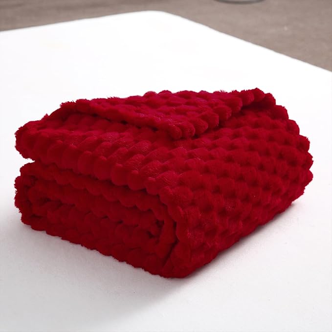 Red Throw Blanket 50"×60" inches Gifts - Image 4