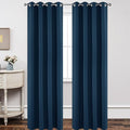 Joydeco Blackout Curtains 120 Inch Length 2 Panels Set, Thermal Insulated Long by JOYDECO