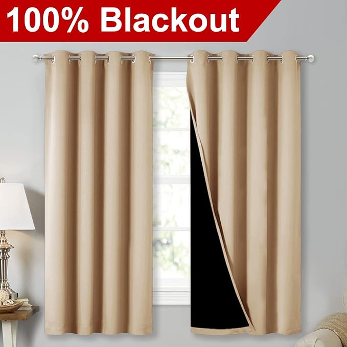 NICETOWN Extra Long Truly Blackout Drapes - Image 2