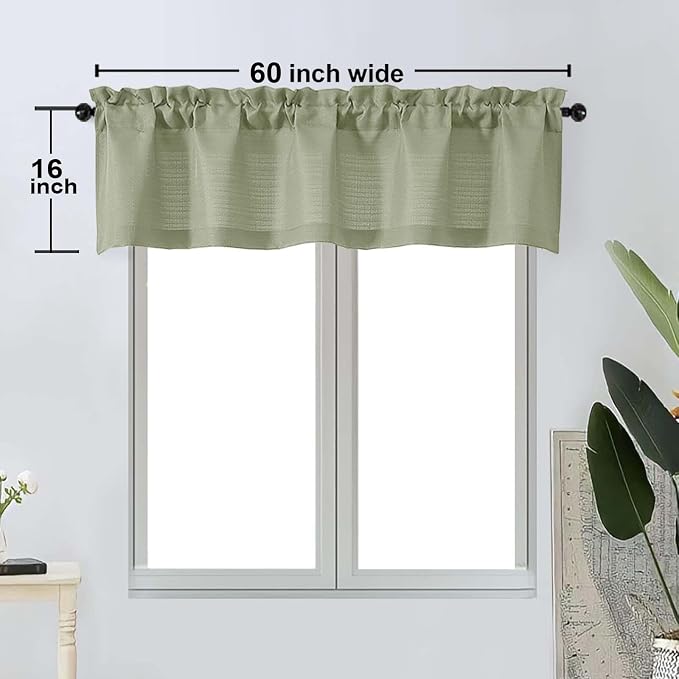 OWENIE Bob 1 PCS Green Valances - Image 2