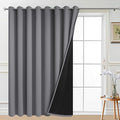 Yakamok 100% Blackout Thermal Insulated Grommet Curtains, Noise Reducing by Yakamok