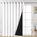 Yakamok Total Blackout Extra Wide Patio Sliding Door Curtains, Grommet Thermal by Yakamok