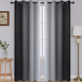 SimpleHome Ombre Room Darkening Curtains by SimpleHome