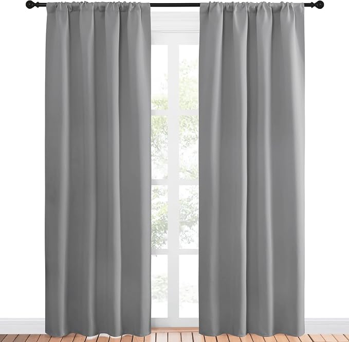 NICETOWN Blackout Curtains 84 for Office - Image 2