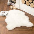 MIULEE Luxury Super Soft Fluffy Area Rug Faux Fur Sheepskin Rug Decorative by MIULEE