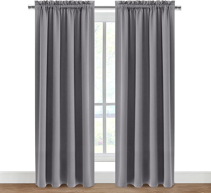 DWCN Blackout Curtains for Bedroom – Thermal Insulated Energy Saving Drapes for - Image 9