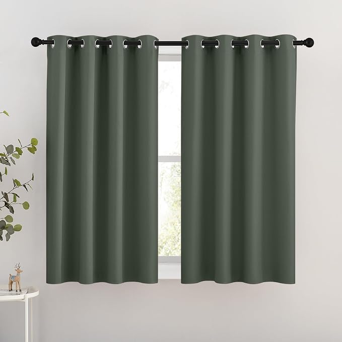 NICETOWN Kitchen Blackout Curtains 54 inch Length by NICETOWN