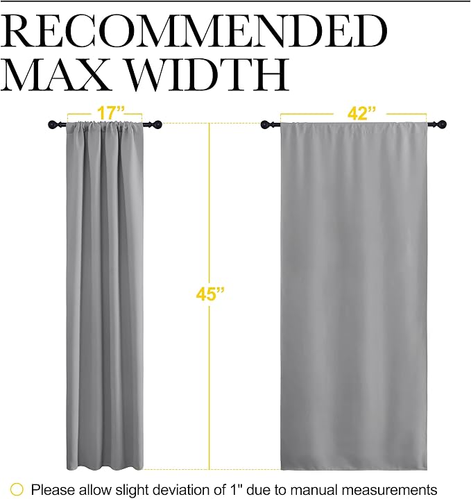 NICETOWN Window Curtains for Bedroom - Image 8