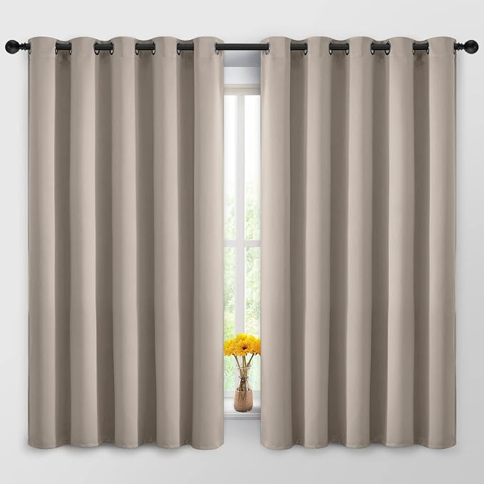 Yakamok Blackout Curtains Room Darkening Thermal Insulated Window Panels by Yakamok