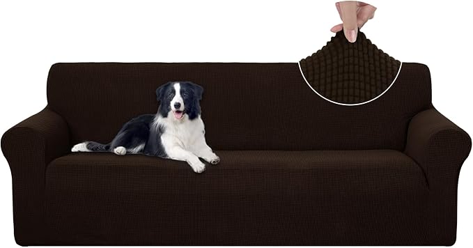 U-NICE HOME 4 Seater Stretch Couch Cover Sofa Cover Washable Sofa Slipcover by U-NICEHOME
