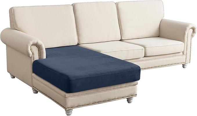 Couch Cover Velvet Chaise Cushion Cover by Taque