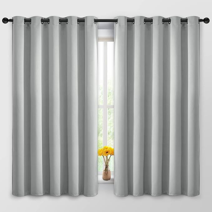 Yakamok Blackout Curtains Room Darkening Thermal Insulated Window Panels by Yakamok