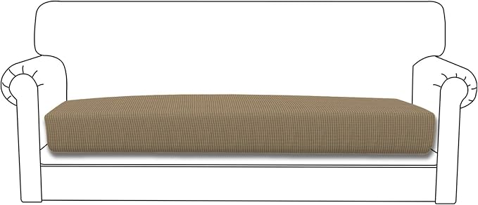 Easy-Going Stretch Cushion Cover Sofa Cushion Furniture Protector Sofa Seat by Easy-Going