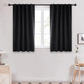 Deconovo Blackout Curtains, Thermal Insulated, W42 x L54 2 Panels, Back Tab by Deconovo