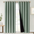NICETOWN 100% Blackout Window Curtain Panels, Cold and Full Light Blocking by NICETOWN