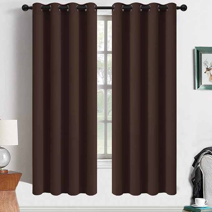 Yakamok Blackout Curtains Room Darkening Thermal Insulated Window Panels by Yakamok