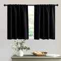 RYB HOME Black Curtains Blackout by RYBHOME