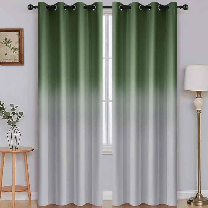 SimpleHome Ombre Room Darkening Curtains by SimpleHome