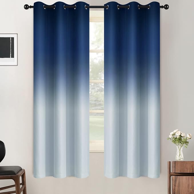 SimpleHome Ombre Room Darkening Curtains by SimpleHome